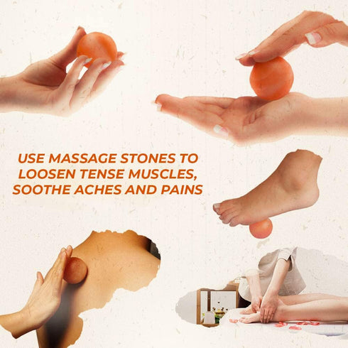 Salt Lamp Bowl With Salt Massage Ball | HIMALAYAN GLOW